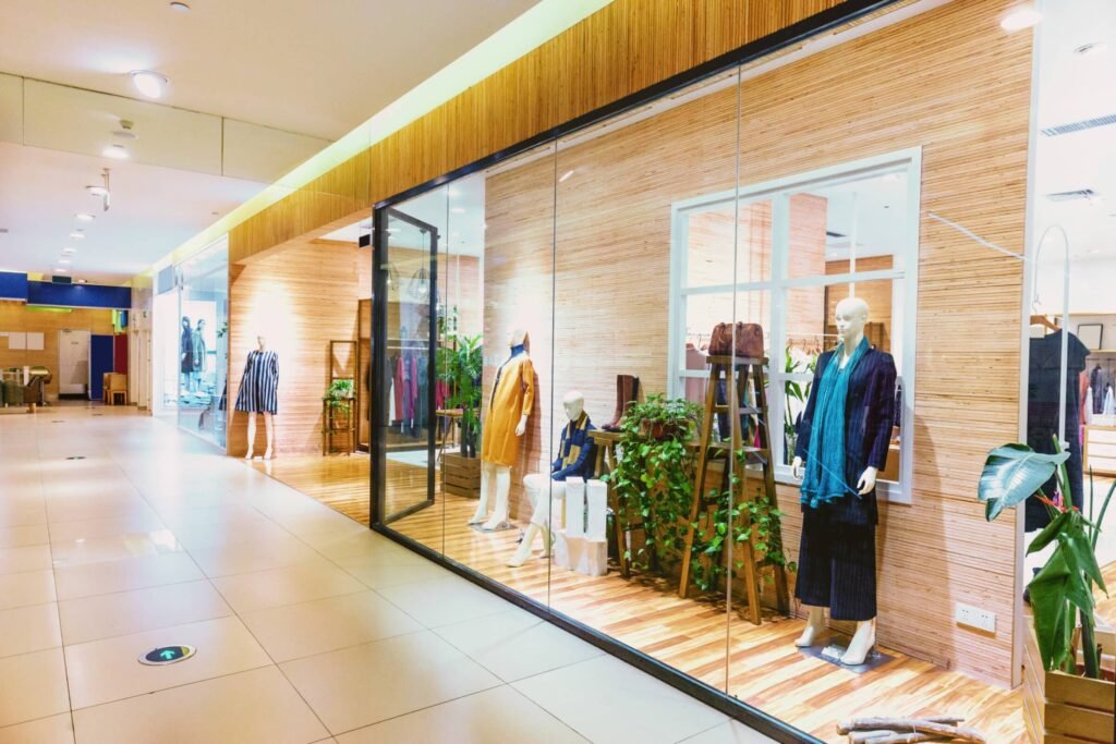 Verlichting voor winkelpassages