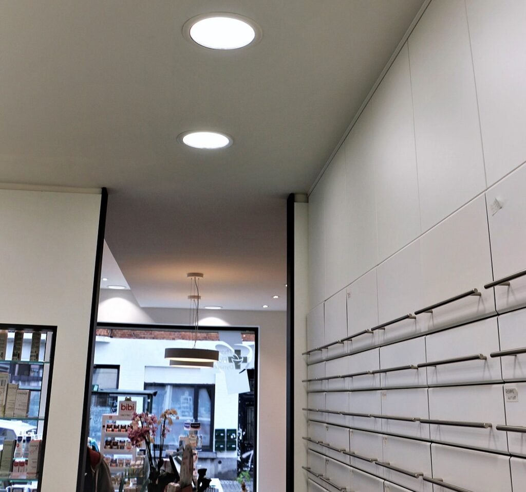 Floréal kiosk apotheekverlichting