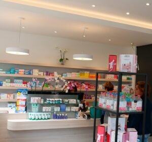 Floréal apotheek toonbankverlichting