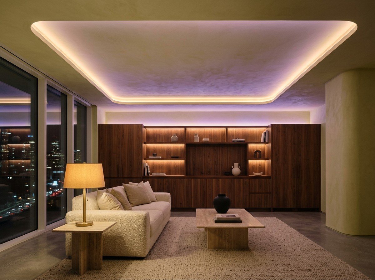 ruban led plafond